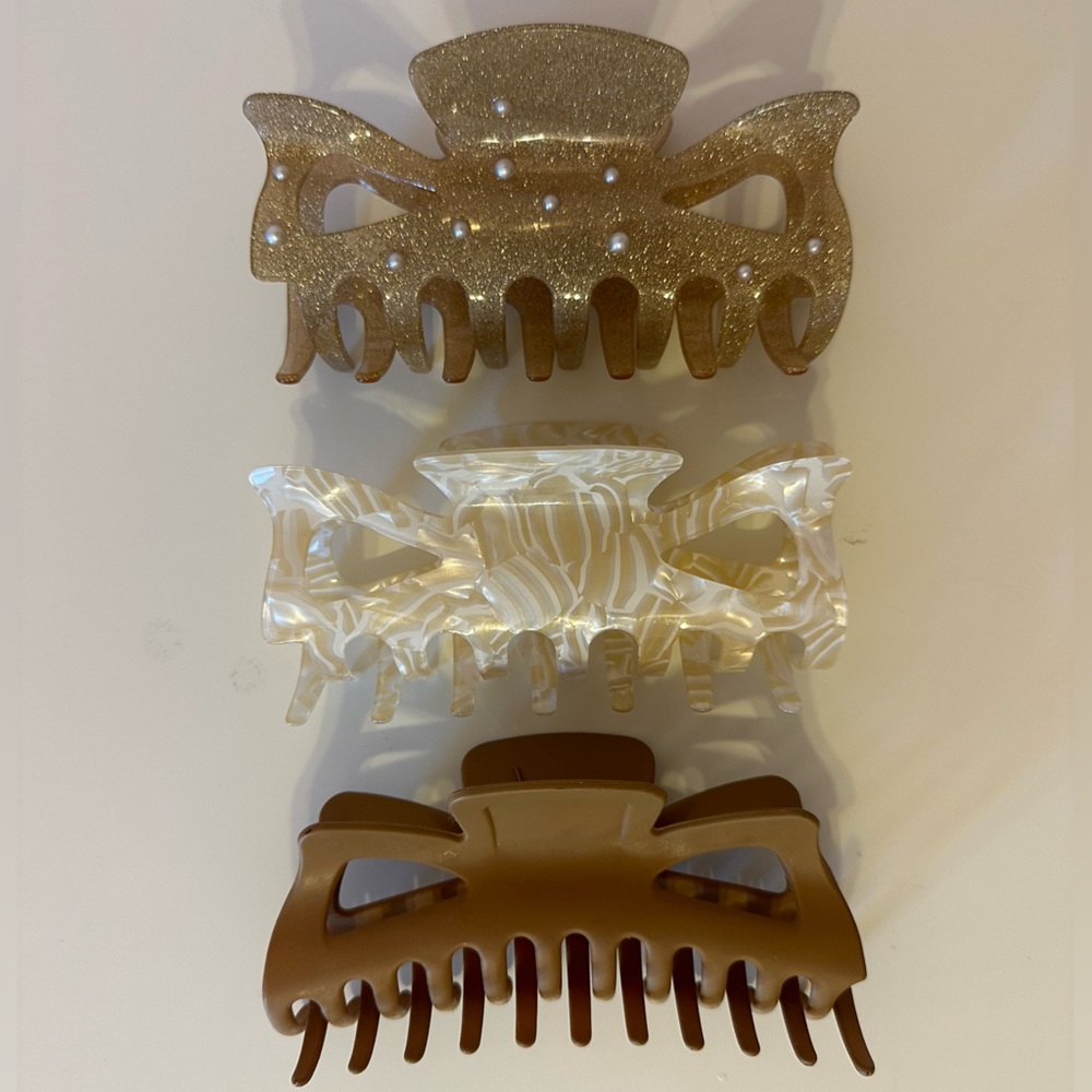 Women’s Jumbo Claw Clips for Hair (3)